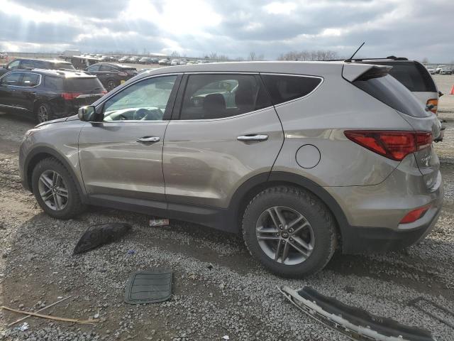 5NMZTDLB4JH096865 - 2018 HYUNDAI SANTA FE S GRAY photo 2