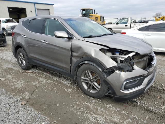 5NMZTDLB4JH096865 - 2018 HYUNDAI SANTA FE S GRAY photo 4