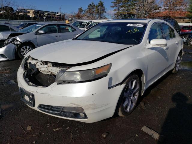 19UUA8F54DA001783 - 2013 ACURA TL TECH WHITE photo 1