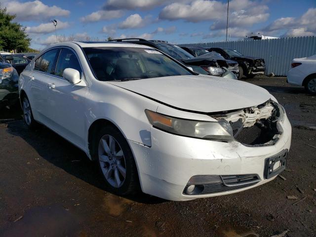 19UUA8F54DA001783 - 2013 ACURA TL TECH WHITE photo 4