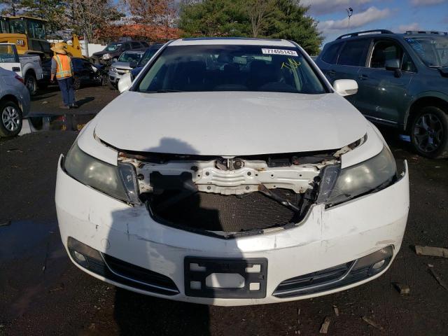 19UUA8F54DA001783 - 2013 ACURA TL TECH WHITE photo 5