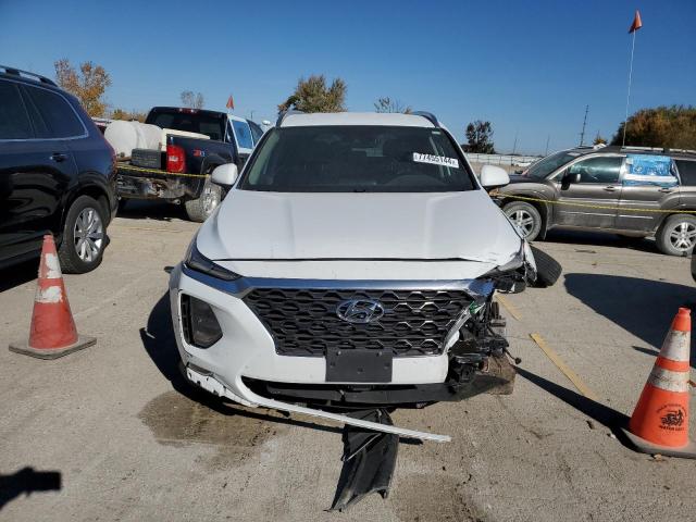 5NMS3CAD0KH001932 - 2019 HYUNDAI SANTA FE SEL WHITE photo 5