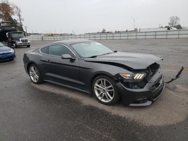 1FA6P8TH4G5316736 - 2016 FORD MUSTANG GRAY photo 4