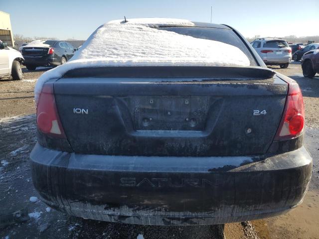 1G8AW18B26Z167621 - 2006 SATURN ION LEVEL 3 BLACK photo 6