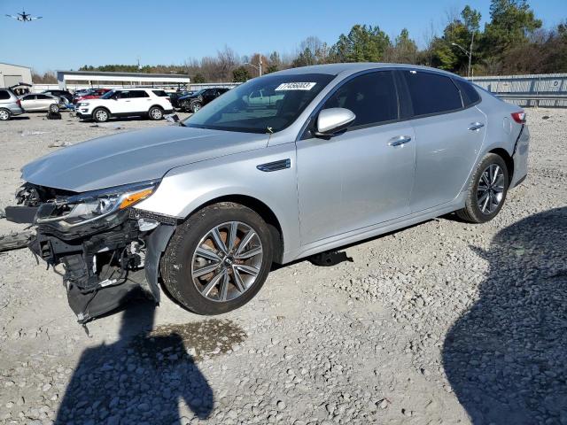 5XXGT4L34KG368511 - 2019 KIA OPTIMA LX GRAY photo 1