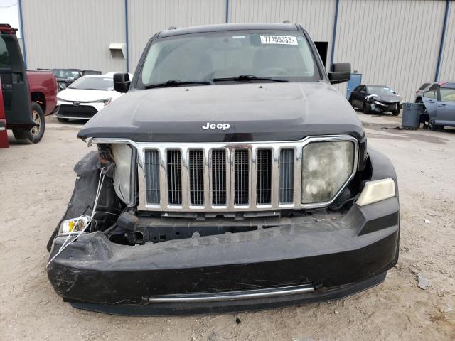 1C4PJLFK5CW125132 - 2012 JEEP LIBERTY JET BLACK photo 5