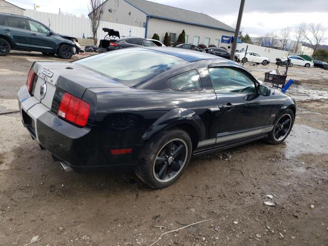 1ZVHT82H475316815 - 2007 FORD MUSTANG GT BLACK photo 3