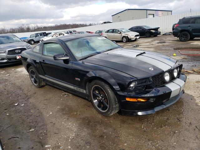 1ZVHT82H475316815 - 2007 FORD MUSTANG GT BLACK photo 4