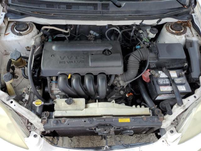 2T1KR32E94C218927 - 2004 TOYOTA COROLLA MA XR WHITE photo 11