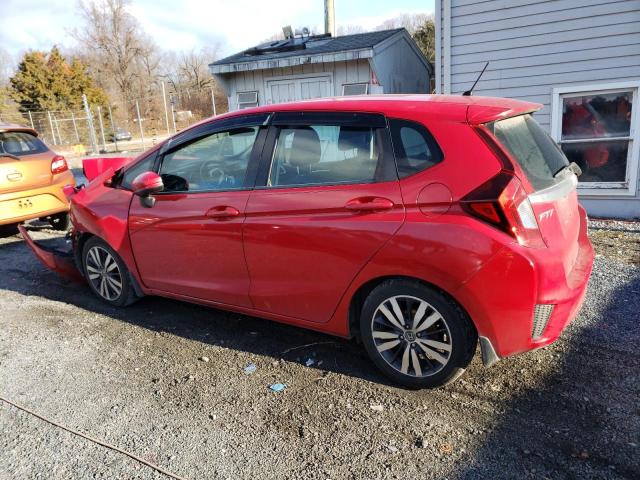 3HGGK5H80FM734323 - 2015 HONDA FIT EX RED photo 2