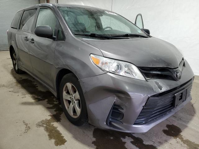 5TDZZ3DC8LS078126 - 2020 TOYOTA SIENNA L GRAY photo 4