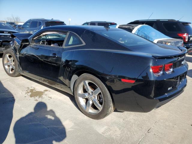 2G1FB1E32C9209997 - 2012 CHEVROLET CAMARO LT BLACK photo 2