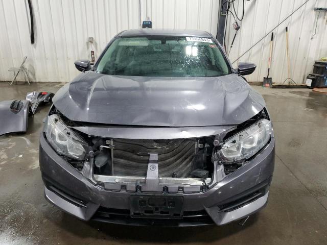 19XFC2F58JE035605 - 2018 HONDA CIVIC LX GRAY photo 5