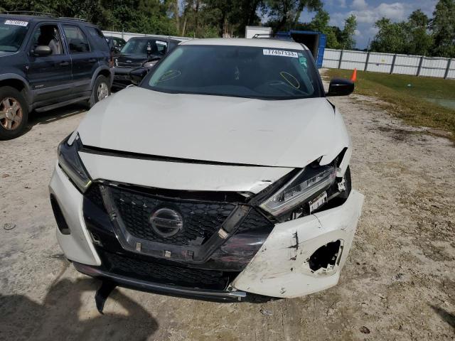 1N4AA6AV3KC365522 - 2019 NISSAN MAXIMA S WHITE photo 5