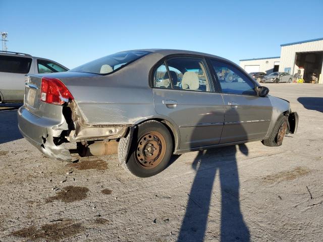 2HGES16563H569588 - 2003 HONDA CIVIC LX BEIGE photo 3