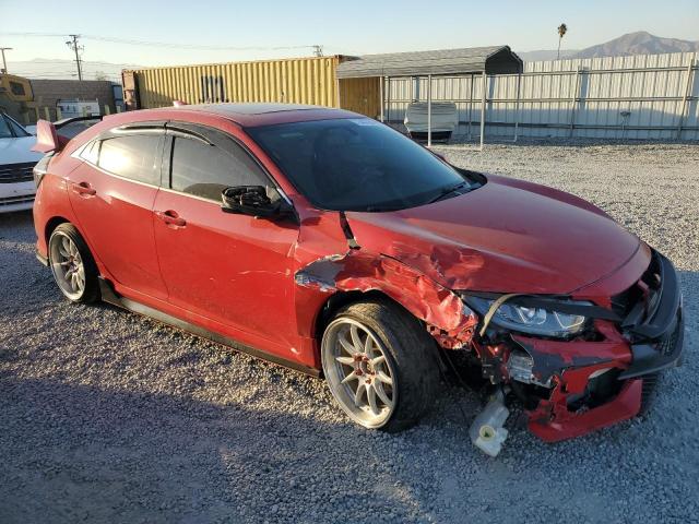 SHHFK7H74HU416045 - 2017 HONDA CIVIC EXL წითელი ფოტო 4