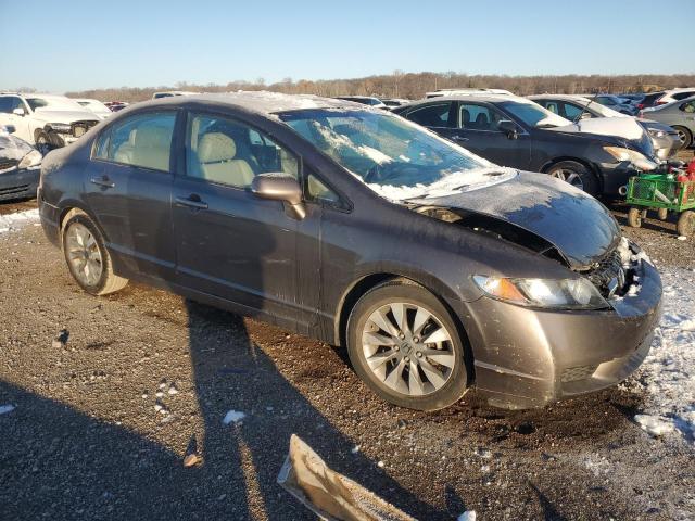 1HGFA16979L004952 - 2009 HONDA CIVIC EXL SILVER photo 4