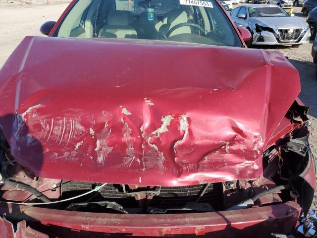 2G1WB55K669140122 - 2006 CHEVROLET IMPALA LS RED photo 11