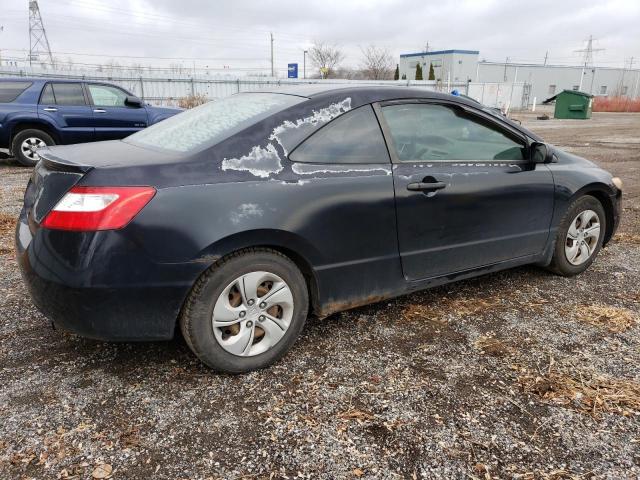 2HGFG11337H001073 - 2007 HONDA CIVIC DX-G BLACK photo 3