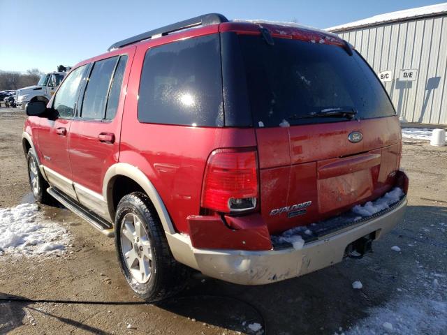 1FMDU74K35ZA55034 - 2005 FORD EXPLORER EDDIE BAUER BURGUNDY photo 2