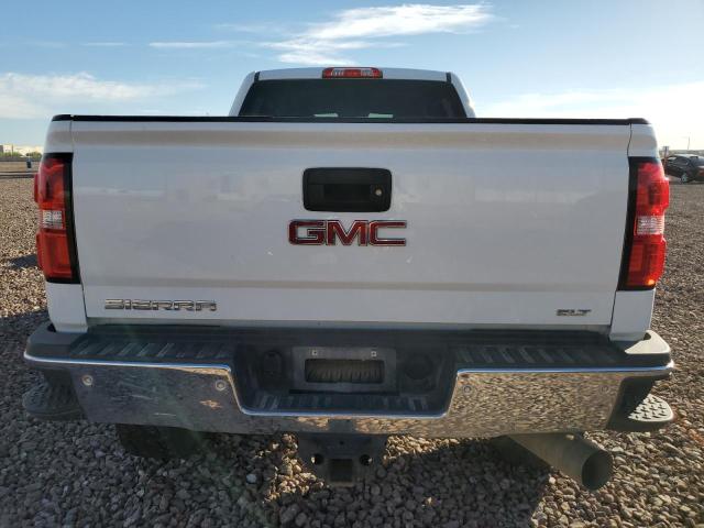 1GT12TEY3JF253214 - 2018 GMC SIERRA K2500 SLT WHITE photo 6