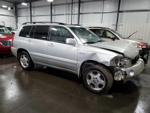 JTEEP21A640004236 - 2004 TOYOTA HIGHLANDER SILVER photo 4