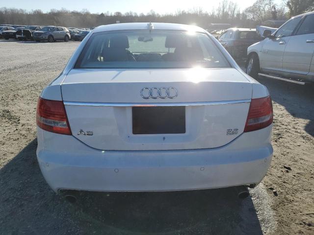 WAUDH74F06N171700 - 2006 AUDI A6 3.2 QUATTRO WHITE photo 6