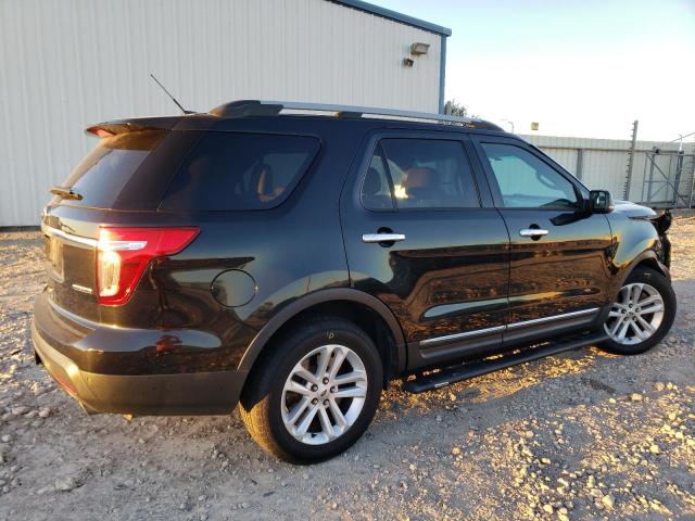 1FM5K7D85FGC33652 - 2015 FORD EXPLORER XLT BLACK photo 3