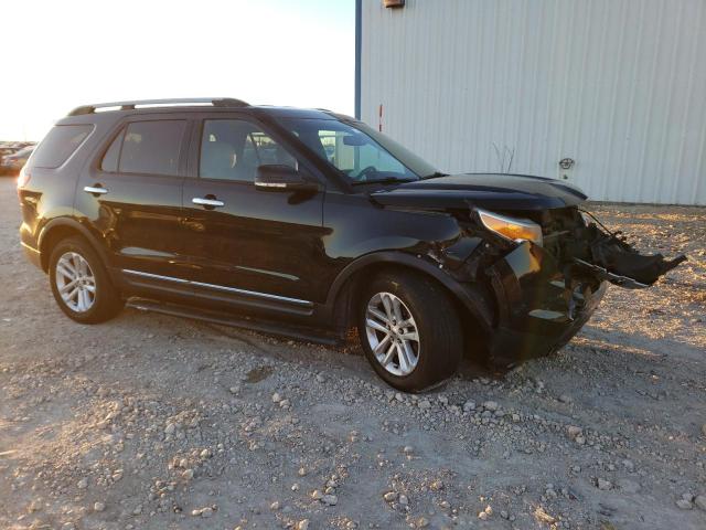 1FM5K7D85FGC33652 - 2015 FORD EXPLORER XLT BLACK photo 4