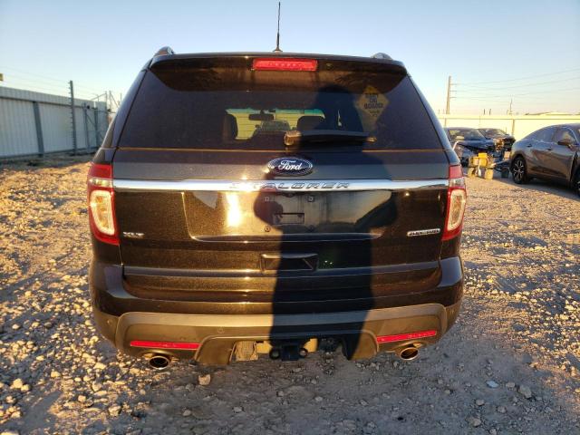 1FM5K7D85FGC33652 - 2015 FORD EXPLORER XLT BLACK photo 6