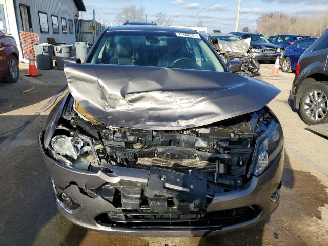 3FAHP0JA9CR363395 - 2012 FORD FUSION SEL GRAY photo 5