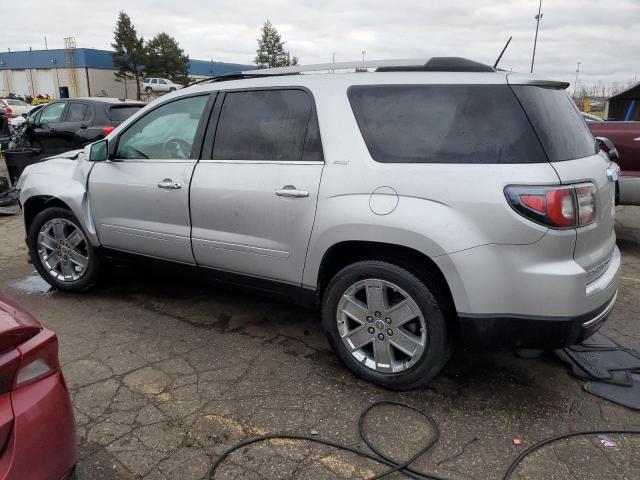 1GKKRSKD2HJ122170 - 2017 GMC ACADIA LIM SLT-2 SILVER photo 2