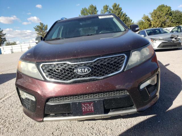 5XYKW4A23DG389909 - 2013 KIA SORENTO SX BURGUNDY photo 5