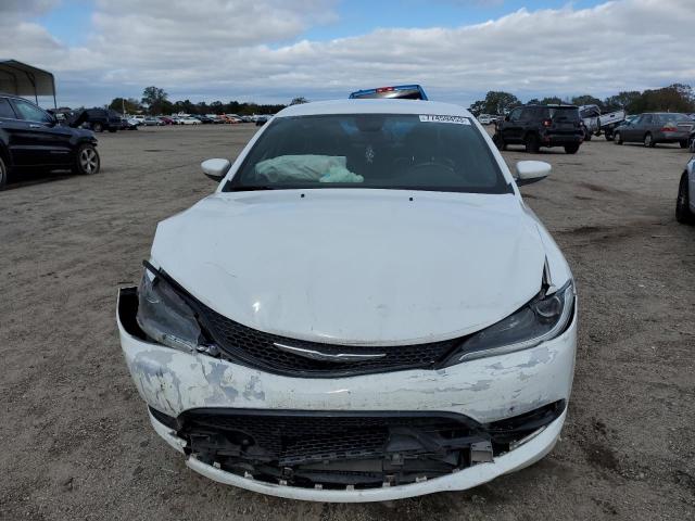 1C3CCCBB3FN705539 - 2015 CHRYSLER 200 S WHITE photo 5