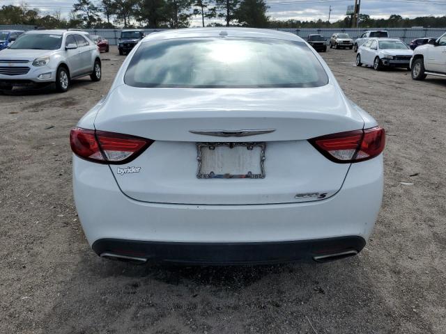 1C3CCCBB3FN705539 - 2015 CHRYSLER 200 S WHITE photo 6