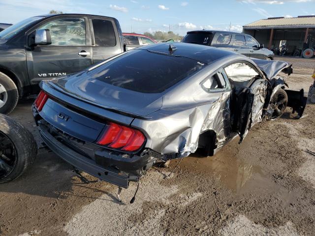 1FA6P8CFXM5127809 - 2021 FORD MUSTANG GT GRAY photo 3