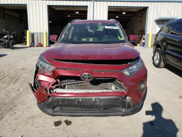 JTMA1RFV1MD071084 - 2021 TOYOTA RAV4 XLE PREMIUM RED photo 5