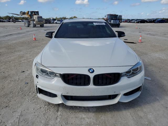 WBA3R1C56EK191383 - 2014 BMW 435 I WHITE photo 5