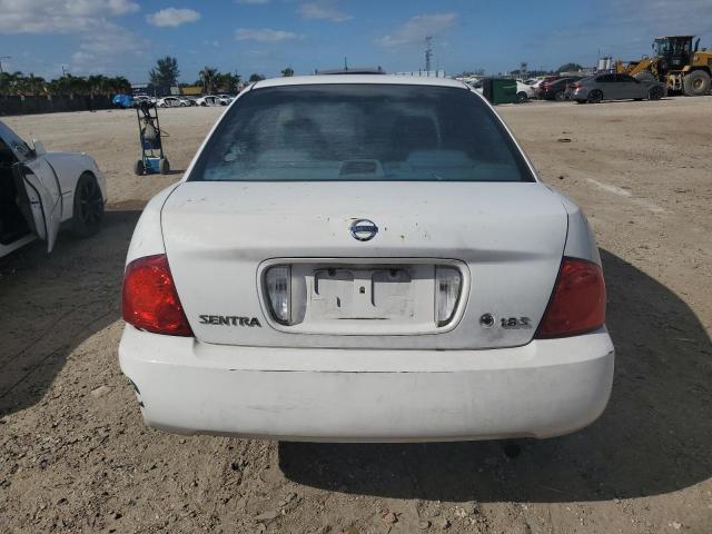 3N1CB51DX4L893893 - 2004 NISSAN SENTRA 1.8 WHITE photo 6