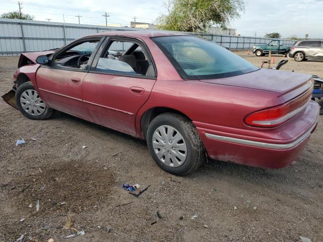 2C3HD56T2TH283673 - 1996 CHRYSLER CONCORDE LX MAROON photo 2