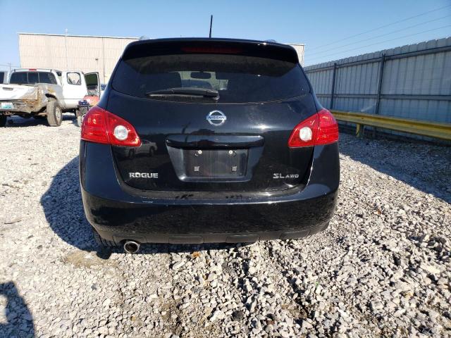 JN8AS58VX9W445128 - 2009 NISSAN ROGUE S BLACK photo 6