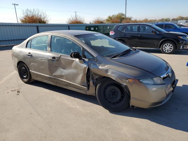 2HGFA16568H341038 - 2008 HONDA CIVIC LX GRAY photo 4