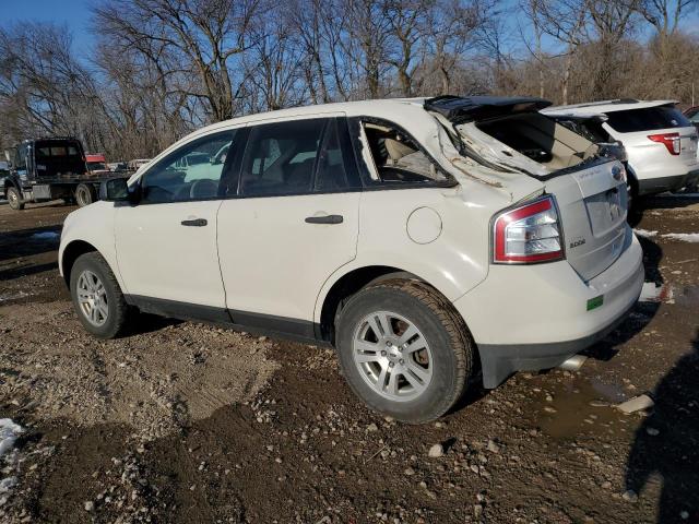 2FMDK36CX9BA59742 - 2009 FORD EDGE SE WHITE photo 2