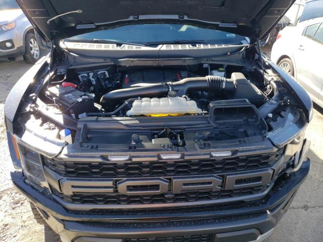 1FTFW1RG0NFB44957 - 2022 FORD F150 RAPTOR BLACK photo 11