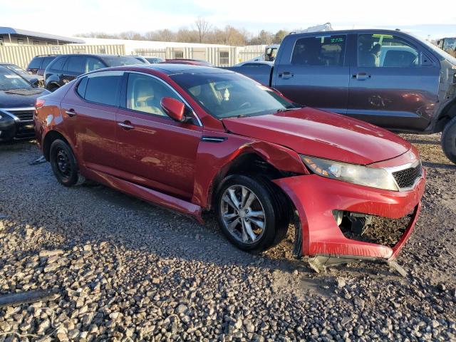 5XXGN4A77CG070276 - 2012 KIA OPTIMA EX RED photo 4