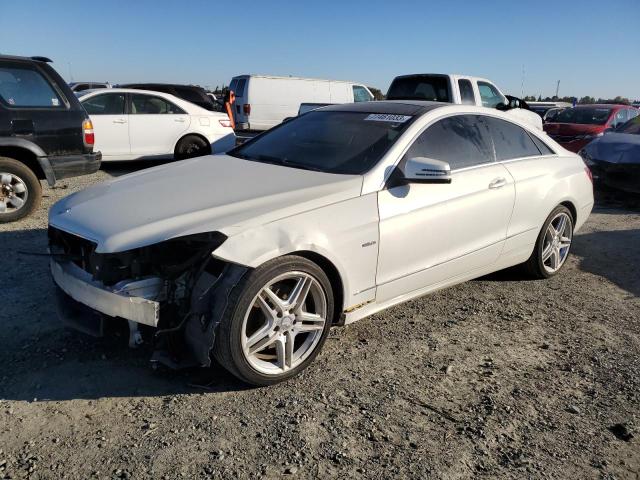 WDDKJ8JB1DF210443 - 2013 MERCEDES-BENZ E 350 4MATIC WHITE photo 1