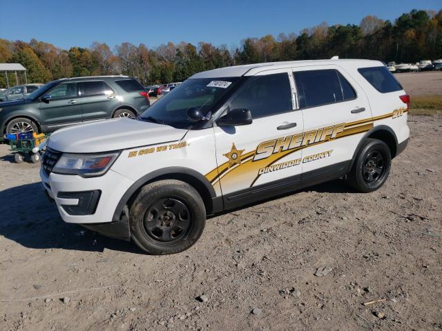 1FM5K8AR4HGC57317 - 2017 FORD EXPLORER POLICE INTERCEPTOR 白色 照片 1