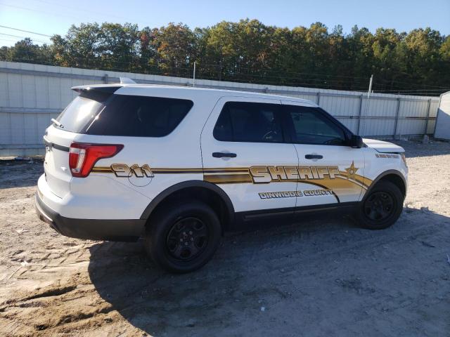 1FM5K8AR4HGC57317 - 2017 FORD EXPLORER POLICE INTERCEPTOR 白色 照片 3