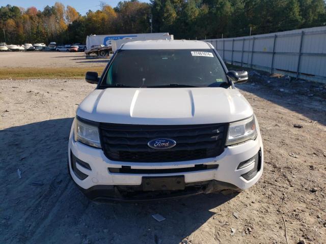 1FM5K8AR4HGC57317 - 2017 FORD EXPLORER POLICE INTERCEPTOR 白色 照片 5