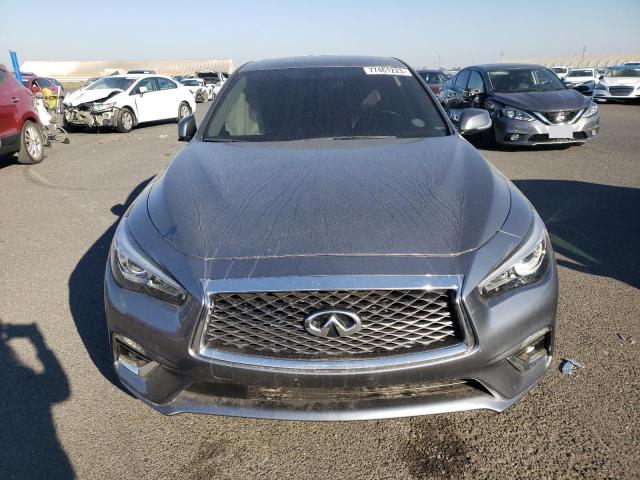 JN1EV7AP9KM519302 - 2019 INFINITI Q50 LUXE CHARCOAL photo 5